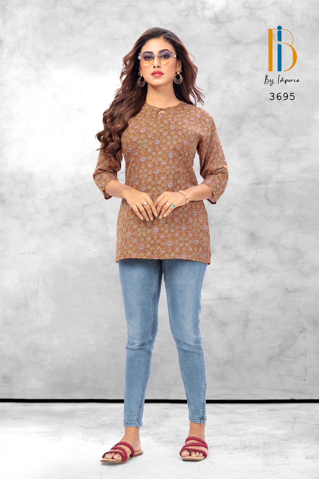 Navjivan Vol 1 By Imperia Western Cotton Ladies Top Wholesale Shop In Surat
